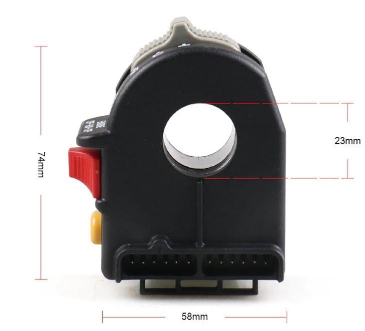 SWITCH RH 2002-2004 POLARIS SPORTSMAN LIGHT KILL STOP SWITCH 12 PIN