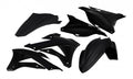 PLASTIC KIT/5 2022-25 KX85/112 BLACK, RTECH R-KITKX0-NR0-585