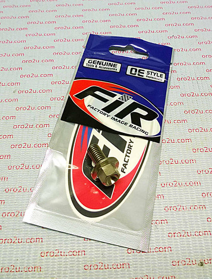 TITANIUM GR5 BOLT M8 x 16mm EACH, FLANGE OD: 17mm / HEX SIZE: 10mm, /