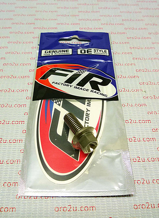 TITANIUM GR5 BOLT M8 x 20mm EACH, FLANGE OD: 17mm / HEX SIZE: 10mm, /