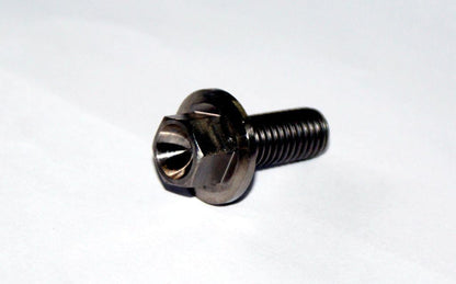 TITANIUM GR5 BOLT M8 x 20mm EACH, FLANGE OD: 17mm / HEX SIZE: 10mm, /
