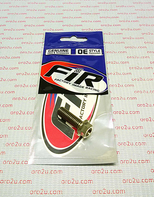 TITANIUM GR5 BOLT M8 x 25mm EACH, FLANGE OD: 14mm / HEX SIZE: 10mm, /