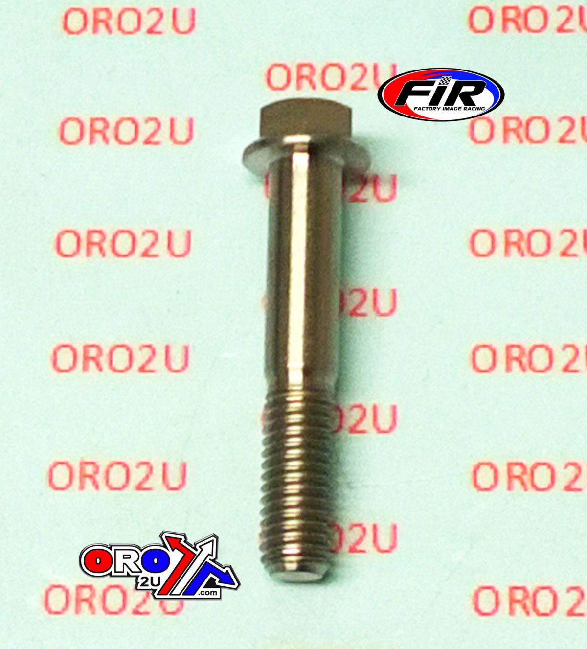 TITANIUM GR5 BOLT M8 x 45mm EACH, FLANGE OD: 14mm / HEX SIZE: 10mm, FIR BRAND /