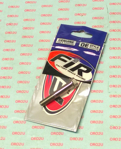 TITANIUM GR5 BOLT M8 x 45mm EACH, FLANGE OD: 14mm / HEX SIZE: 10mm, FIR BRAND /