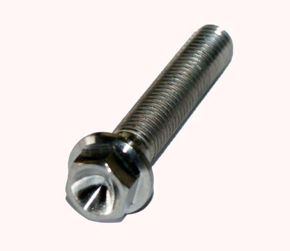 TITANIUM GR5 BOLT M8 x 45mm EACH, FLANGE OD: 14mm / HEX SIZE: 10mm, FIR BRAND /