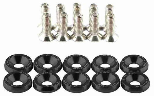 BOLT & WASHER PACK-10 BLACK