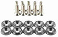 BOLT & WASHER PACK-10 TITANIUM GREY