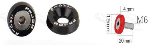 BOLT & WASHER PACK-10 TITANIUM GREY