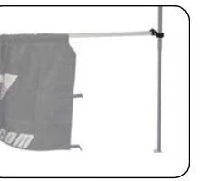 RTECH GAZEBO TENT CONNECTOR FOR HALF WALL 30MM R-CONNTENTAL1 SOLD IN PAIRS