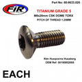 TITANIUM GR5 CSK.D TORX M8X20mm, OEM 0019080206S / EACH