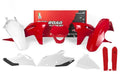 PLASTIC KIT/7 2021-23 EC-ECF OEM, RTECH R-KITGAS-OEM-621, GASGAS, WITH HEADLIGHT COWL & FORK PROTECTORS