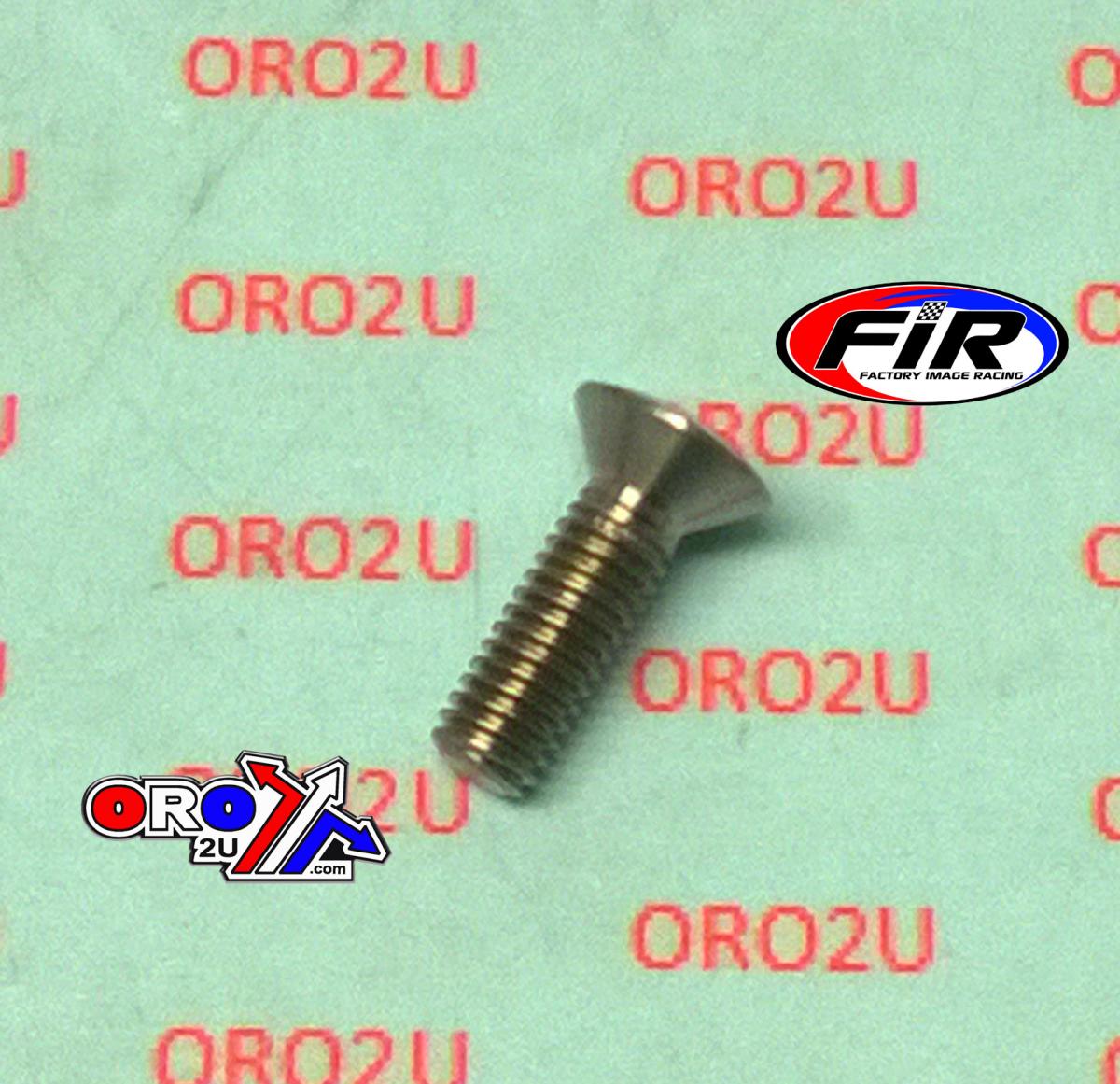 TITANIUM GR5 CSK.D TORX M6X20mm, EACH