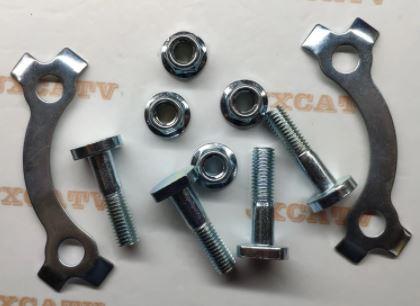 REAR SPROCKET LOCK WASHER & BOLT KIT, 09169-10017
