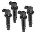 IGNITION COIL 4PCS 02-17 YAMAHA FZ FZS FX NYTRO RS RX SR V-MAX WR YZF 250 600 1000 1700