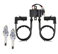 IGNITION COIL SPARK PLUG & CAP TWIN OUTPUT 2004-2006 POLARIS SPORTSMAN 600 700 4010898