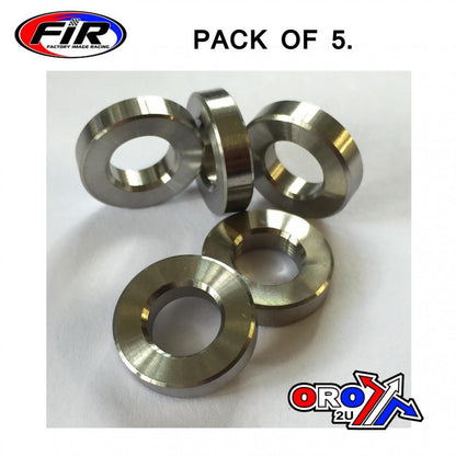 TITANIUM SPACER 6.50X3.00mm, TITANIUM GRADE 5 / PACK OF 5