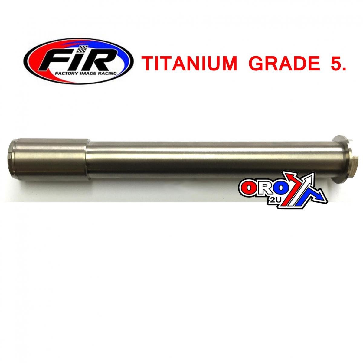 TITANIUM GR5 KTM FRONT SPINDLE KIT, OEM 77309081000 / TITANIUM GRADE 5 / EACH