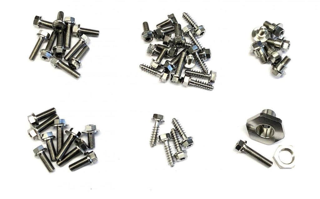 TITANIUM PLASTIC BOLT KIT 03-16 KTM SX XC EXC XC-W MXC SX-F XC-F XCF-W EXC-F KTM-PFK1