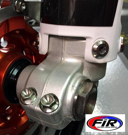 FORK COVER BOLT KTM EACH, TITANIUM GRADE 5 / OEM PART NO: 59001092050