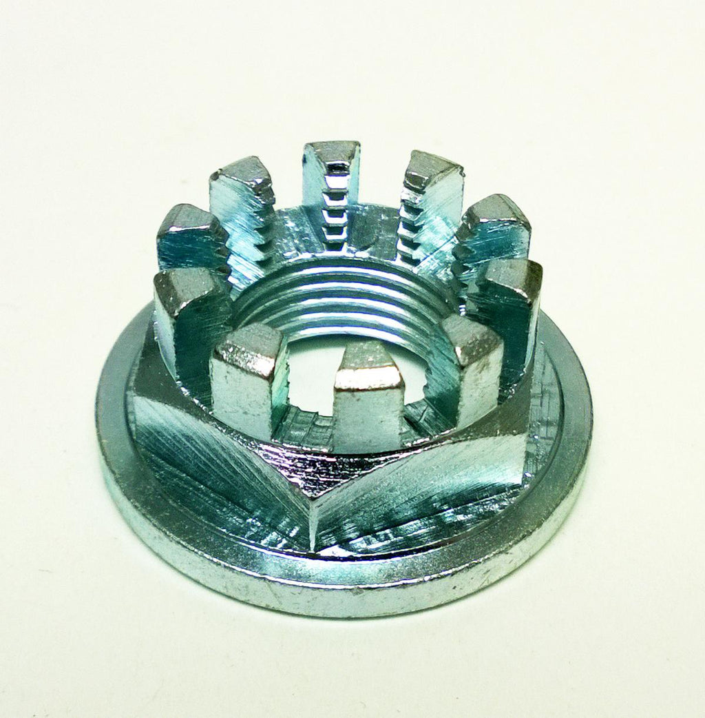 M18x1.50mm FLANGE AXLE CASTLE NUT BRONCO AT-06309 18mm