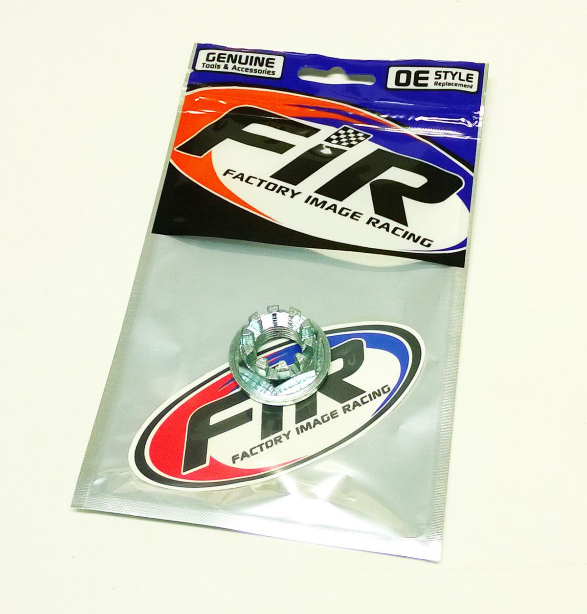M18x1.50mm FLANGE AXLE CASTLE NUT BRONCO AT-06309 18mm