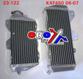 RADIATOR SET OS 2006-2007 KAWASAKI KXF450 39061-0052 39061-0151 39061-0053 39061-0155