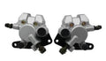 BRAKE CALIPER FRONT SET 02-07 SUZUKI EIGER VINSON 400 500 BLACK BRACKETS 59100-38F30-999 BLACK BRACKET