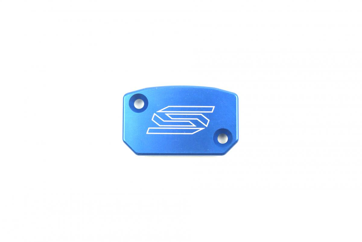 FRONT BRAKE RESERVOIR COVER BLUE 04-26 KTM HUSABERG HUSQVARNA SHERCO SX XC EXC BREMBO SCAR 5801B