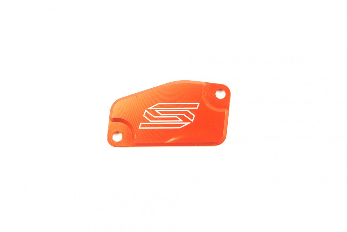 FRONT BRAKE RESERVOIR COVER ORANGE 13-22 KTM SX FREERIDE 65 85 250 350 F R SCAR 5802