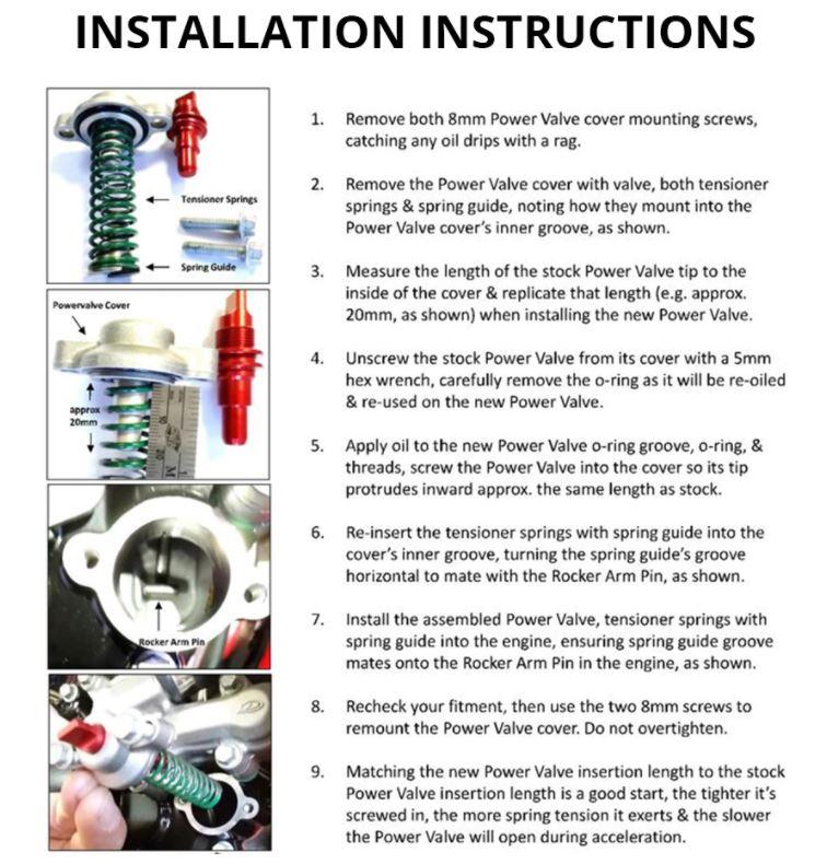 POWER VALVE ADJUSTMENT 2013-2022 BETA 250 350 RR 026.09.023.42.00