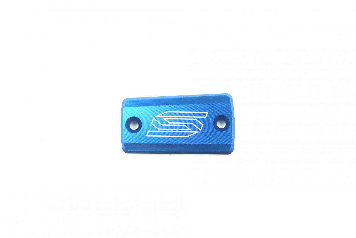 FRONT BRAKE RESERVOIR COVER BLUE 18-21 HUSQVARNA TX TE FE FX 125 150 250 300 350 450 501 SCAR 5804B