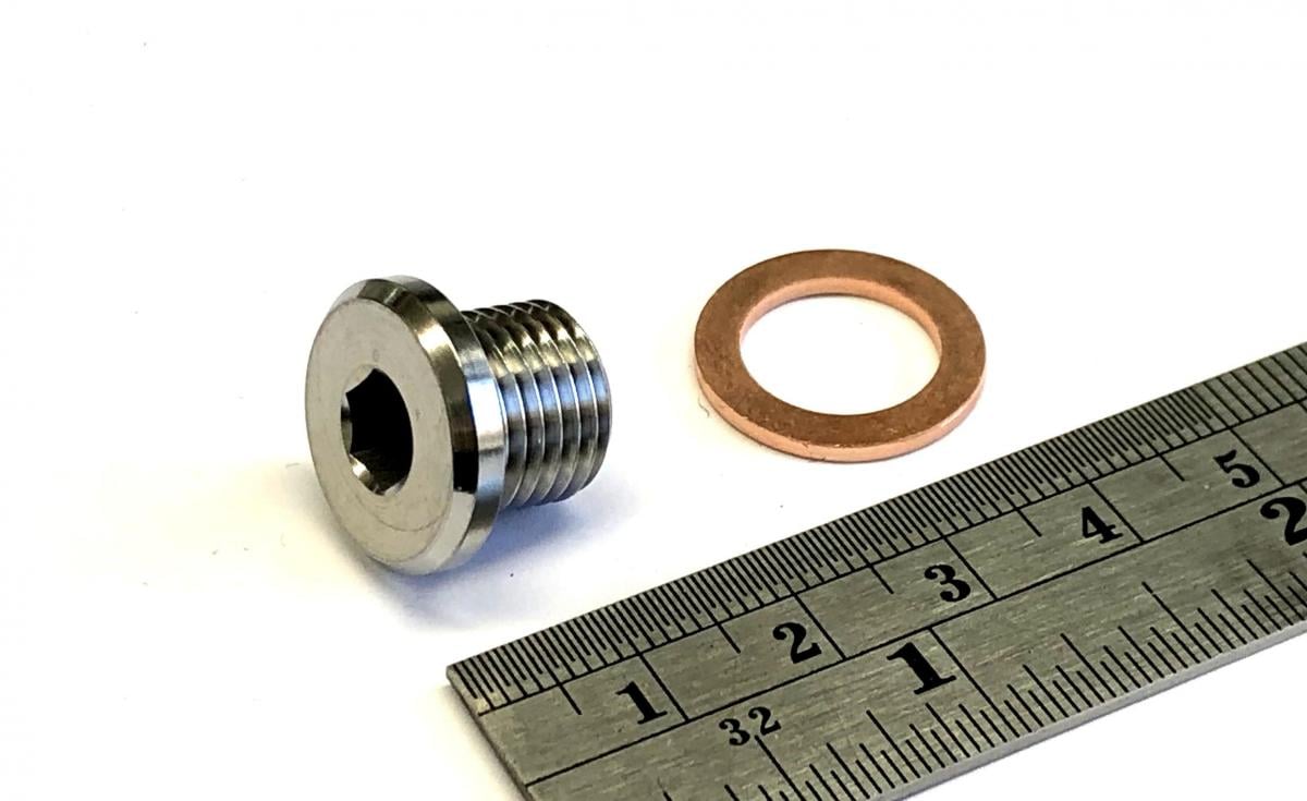 GR5 CYLINDER PLUG 12x10 KX500, 92066-1222 KX250 KX125 KLX650, FACTROY IMAGE RACING