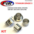 GR5 FW & RW SPACER KIT KX500, KX 125 250 500 / 1994>2004, 92143-1581 & 92143-1905