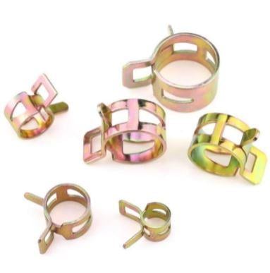 120PCS SPRING CLAMP KIT 7-17mm FUEL HOSE CLIPS WITH BOX