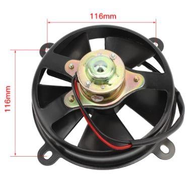 COOLING FAN 12V OD 150mm, RADIATOR UNIVERSAL FAN
