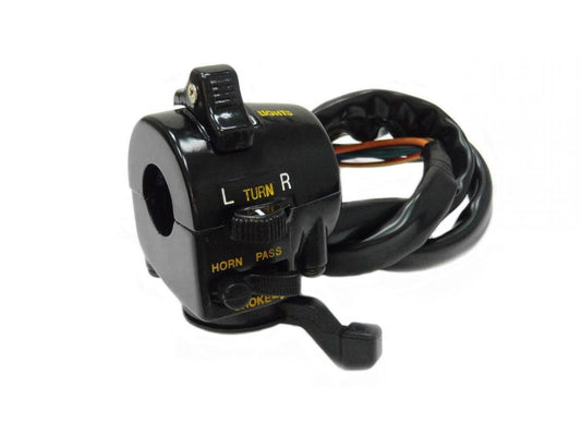 HANDLEBAR SWITCH - LEFT, 46091-047 KAWASAKI 1973 H1-D 1974 H1-E 1975 H1-F 1975 H2-C (MACH IV) 1976 KH250-A5 1976 KH400-A3 19, MC-01A05