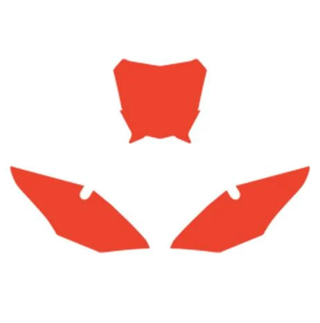 GASGAS MC 2021-2023 PRE CUT, BLACKBIRD 3910/60 RED, NUMBER BOARD BACKGROUNDS