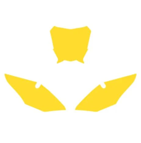 GASGAS MC 2021-2023 PRE CUT, BLACKBIRD 3910/40 YELLOW, NUMBER BOARD BACKGROUNDS