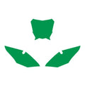 GASGAS 2-STROKE EC 21-23 PRE CUTS, BLACKBIRD 3911/30 GREEN, NUMBER BOARD BACKGROUNDS