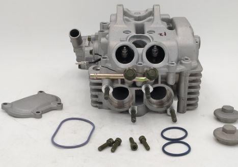 CYLINDER HEAD COMPLETE & VALVES ASSEMBLED, 5KM-11101-01-00 5KM-11101-00-00, Rhino YXR 660, Year 2004-2007