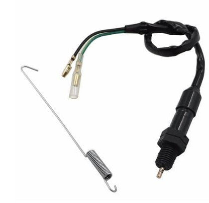 SWITCH REAR BRAKE STOP LIGHT & SPRING M12 X 1.5mm KIT UNIVERSAL