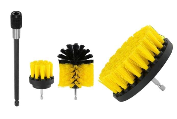 4PCS ROUND BRUSH SET EXTENTION ATTACHMENT