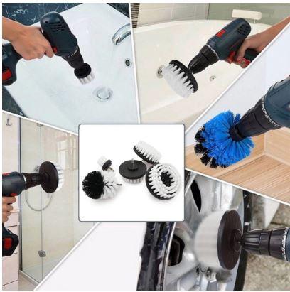 5pcs Brush Set Round Attachment