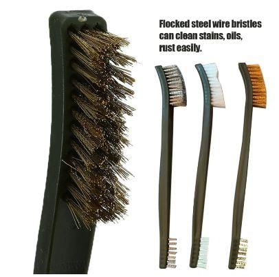 7 PCS DETAILING CLEANING WIRE BRUSH & NYLON PICK KIT