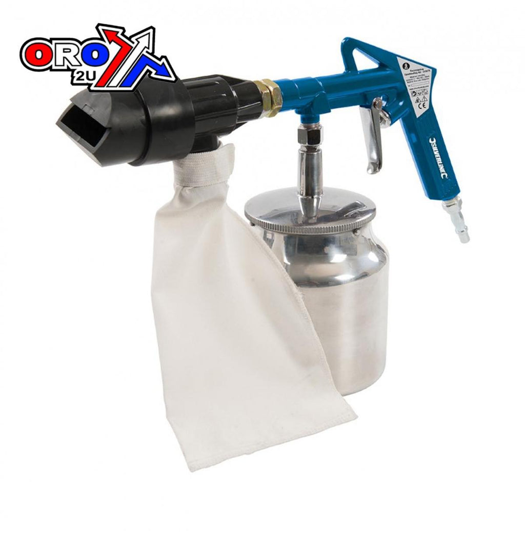SAND BLASTER KIT RECIRCULATING, 6pce KIT 4 X NOZZLES, 372673 / SAND BLASTING GRIT MEDIA SHOT BLASTING