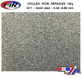 CHILLED IRON ABRASIVE 10kg, G17 - Grain size - 0.42 -0.85 / SAND BLASTING GRIT MEDIA SHOT BLASTING