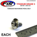 GR5 REAR BRAKE BOLT KX500, 92001-1034 M6x1.00mm, FACTROY IMAGE RACING