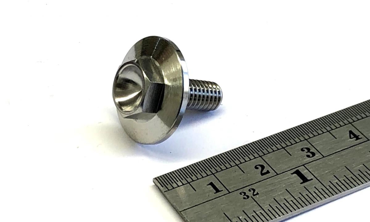 GR5 REAR BRAKE BOLT KX500, 92001-1034 M6x1.00mm, FACTROY IMAGE RACING