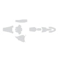 16-18 TC/FC HUSKY ANTI-MUD FOAMS, BLACKBIRD 5609