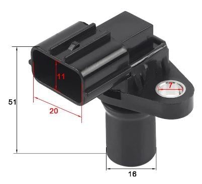 SPEED SENSOR KAWASAKI BRUTE FORCE 650 750 MULE 4000 4010 PRAIRIE 360 700 TERYX FTVSE005 21176-1104